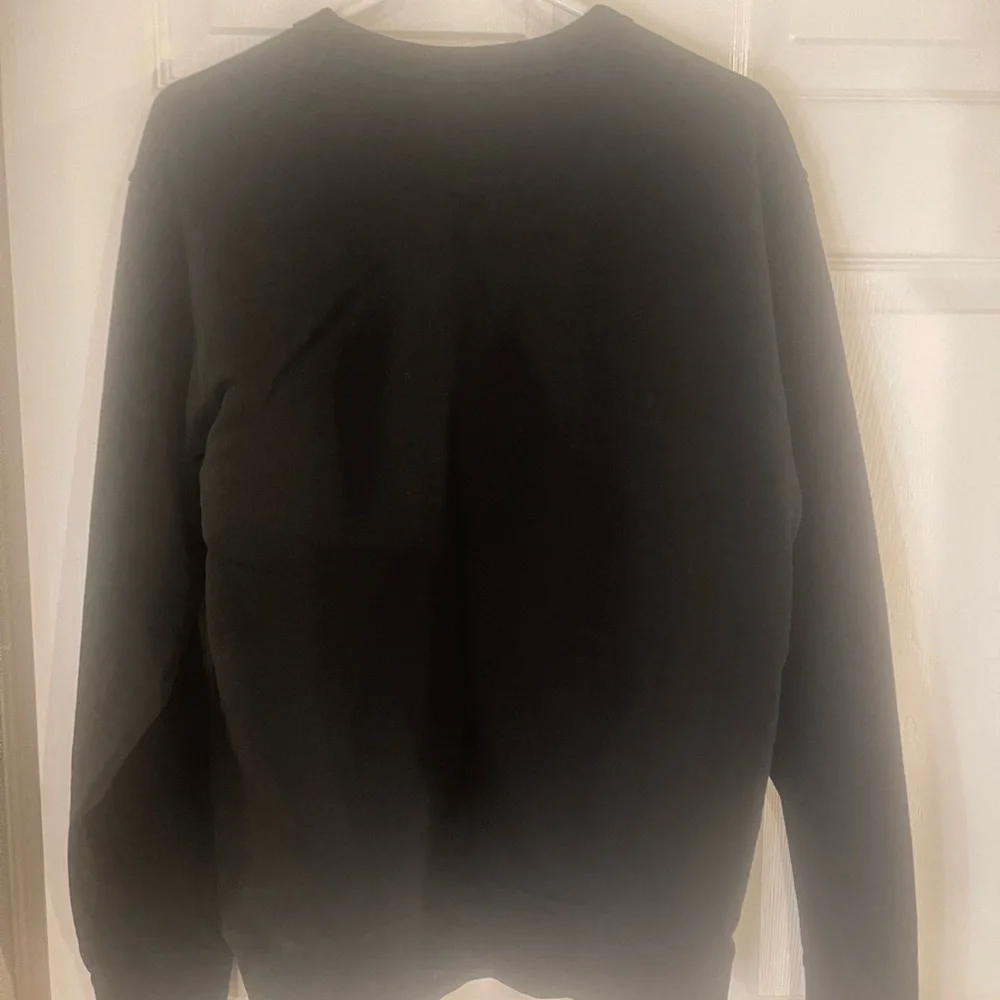 Champion Men's Black and Camo Crew Sweatshirt - Picture 4 of 5